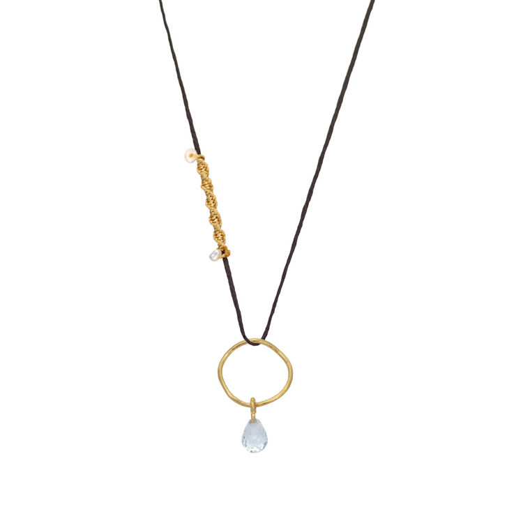 Picture of CIRCLE WITH BLUE TOPAZ