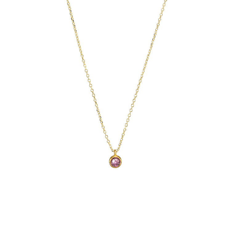 Picture of CHAIN WITH TOURMALIN PINK