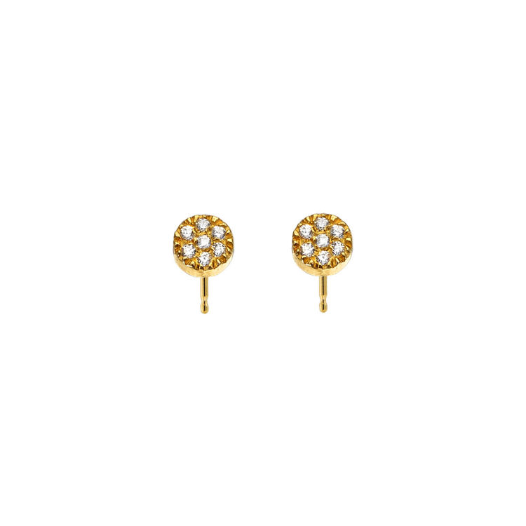 Picture of EARRING CIRCLE WITH CUBIC ZIRCONIA