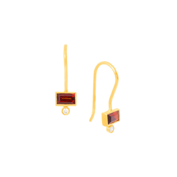 Picture of EARRING BYZADIUM BAGUETTE