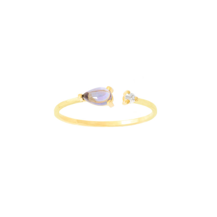 Picture of OPEN-PEAR RING