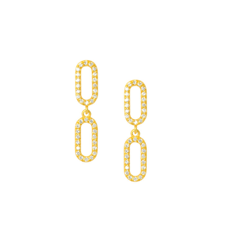 Picture of  EARRING OVAL CHAIN