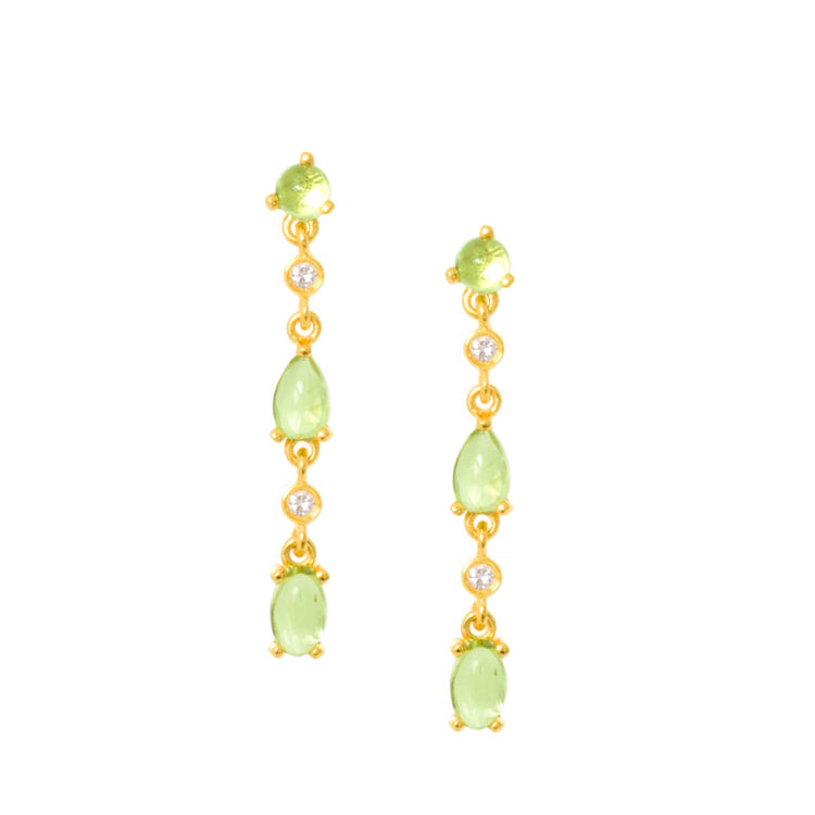 Εικόνα της RETRO CABOCHON EARRING